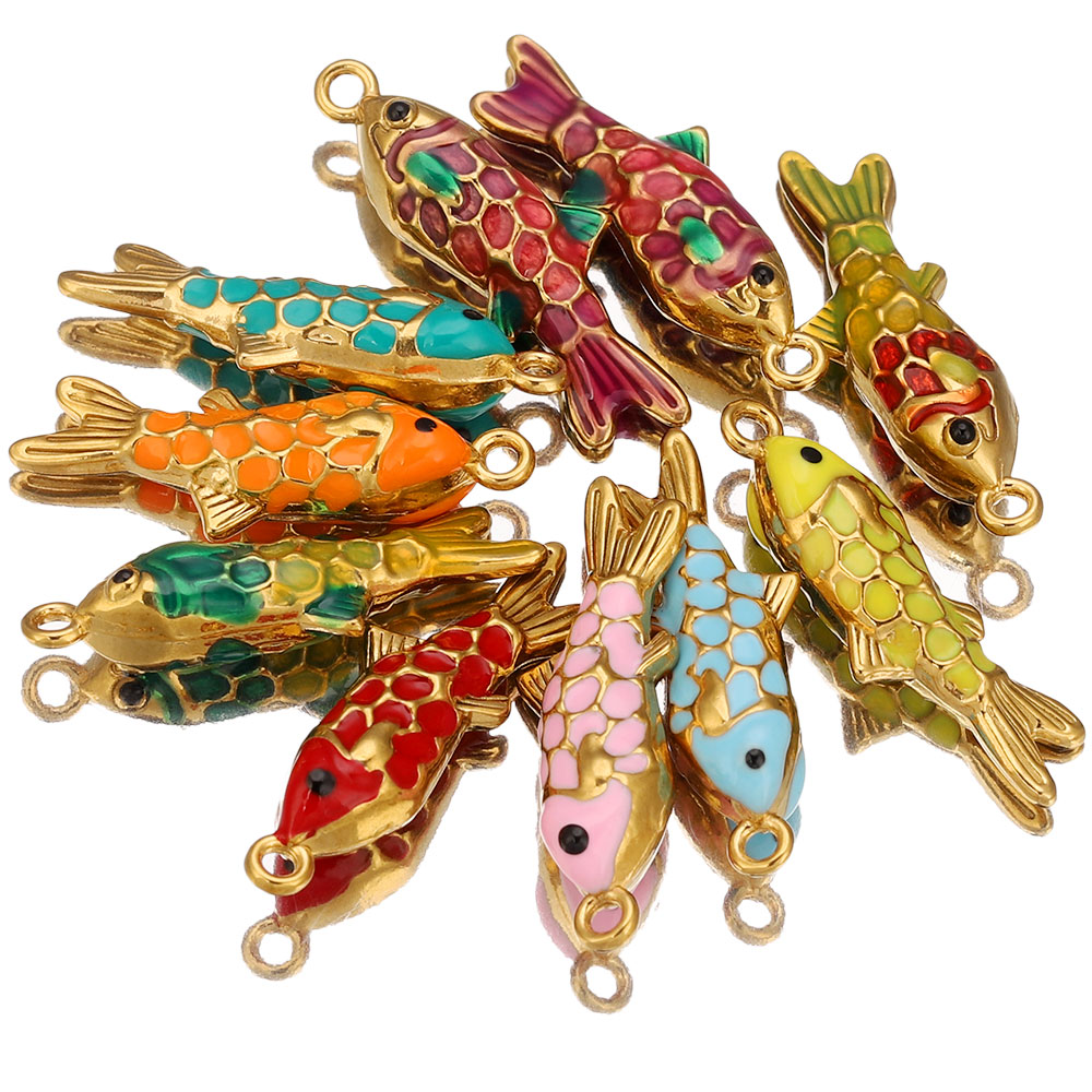 Embellishment Crafts - 2 pendenti con ciondoli a forma