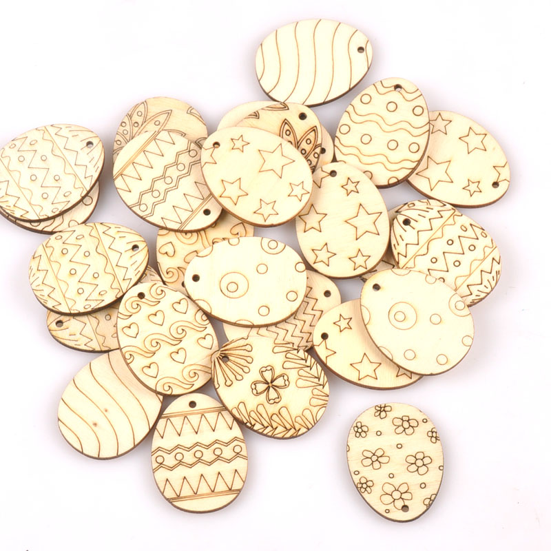 Embellishments For Scrapbooking - 25 pz Misto Uovo di Pasqua