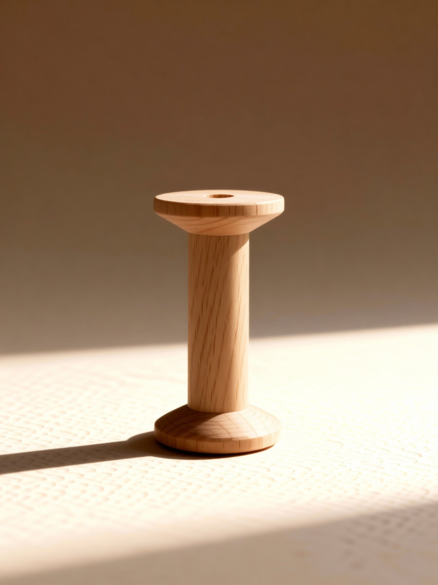 Embroidery Craft - Set da 4 portabobine in legno,