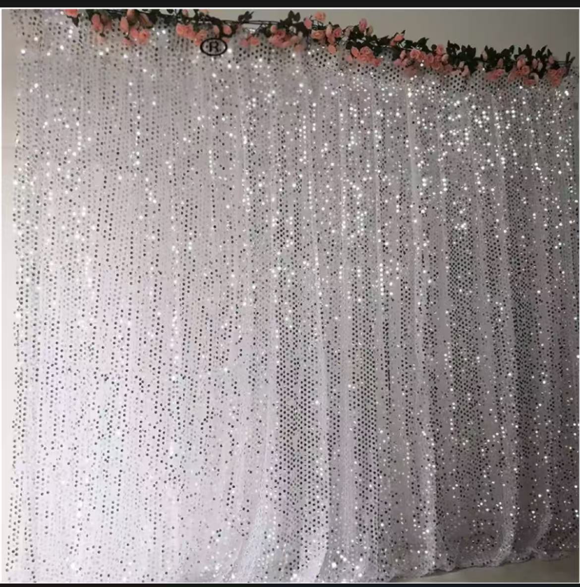 Sequin Fabric Panel - Sfondo per Photo Booth in Tessuto