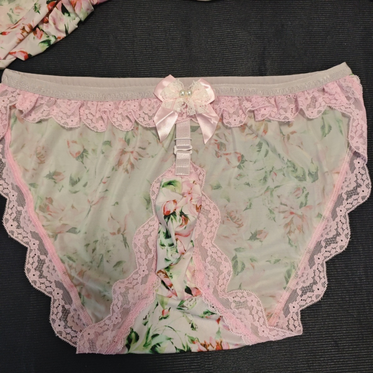 Elastic Lace Trim - Slip da uomo fatti a mano