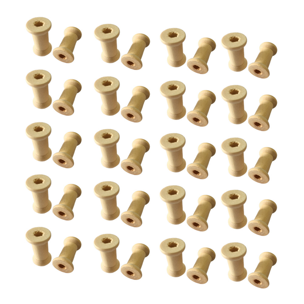60 bobine in legno naturale pe - Embroidery Craft recensione e prezzo