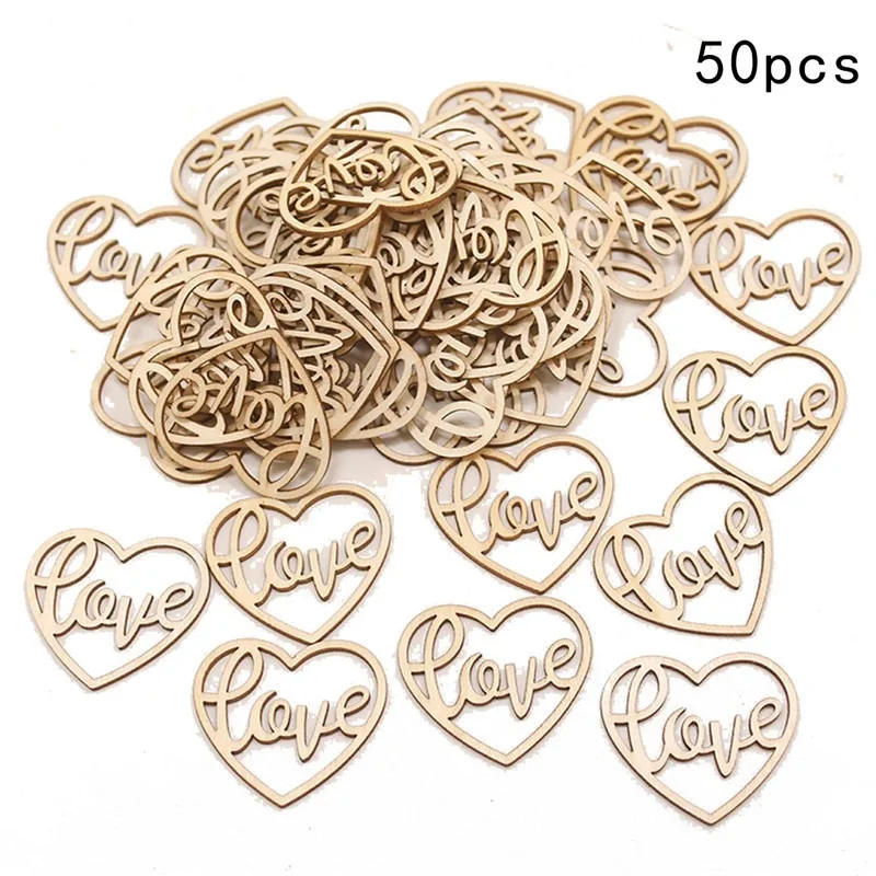 50 Pezzi di Ornamenti in Legno - Craft Embellishments recensione e prezzo