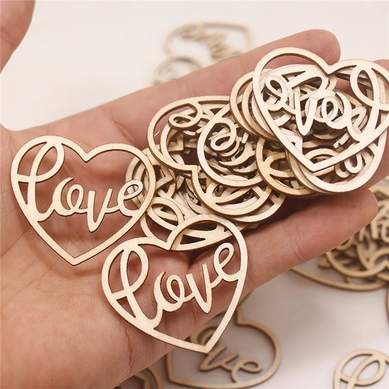 50 Pezzi di Ornamenti in Legno - Craft Embellishments recensione e prezzo