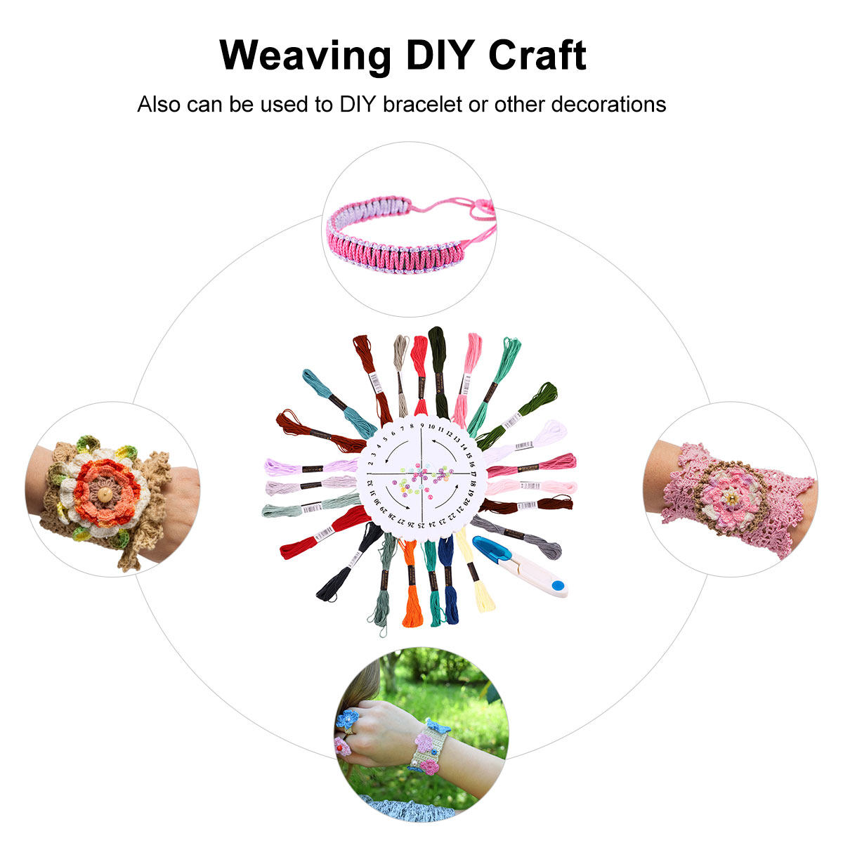 Kit per realizzare braccialett - Embroidery Craft recensione e prezzo