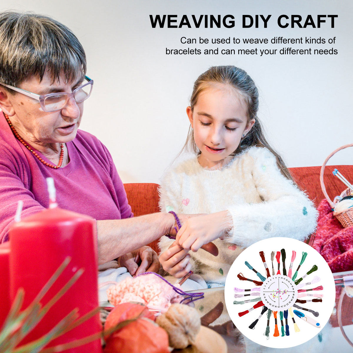 Kit per realizzare braccialett - Embroidery Craft recensione e prezzo