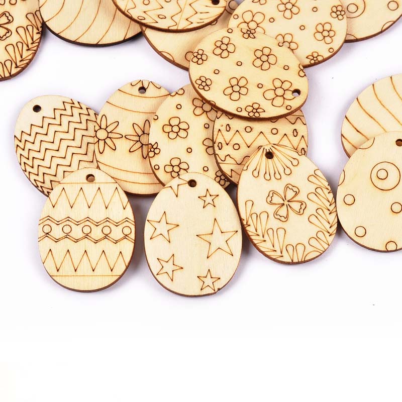 25 pz Misto Uovo di Pasqua Art - Embellishments For Scrapbooking recensione e prezzo