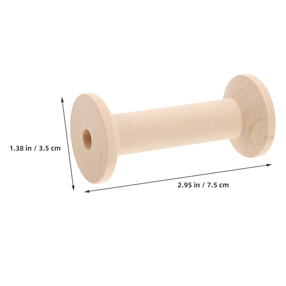Set da 4 portabobine in legno, - Embroidery Craft recensione e prezzo