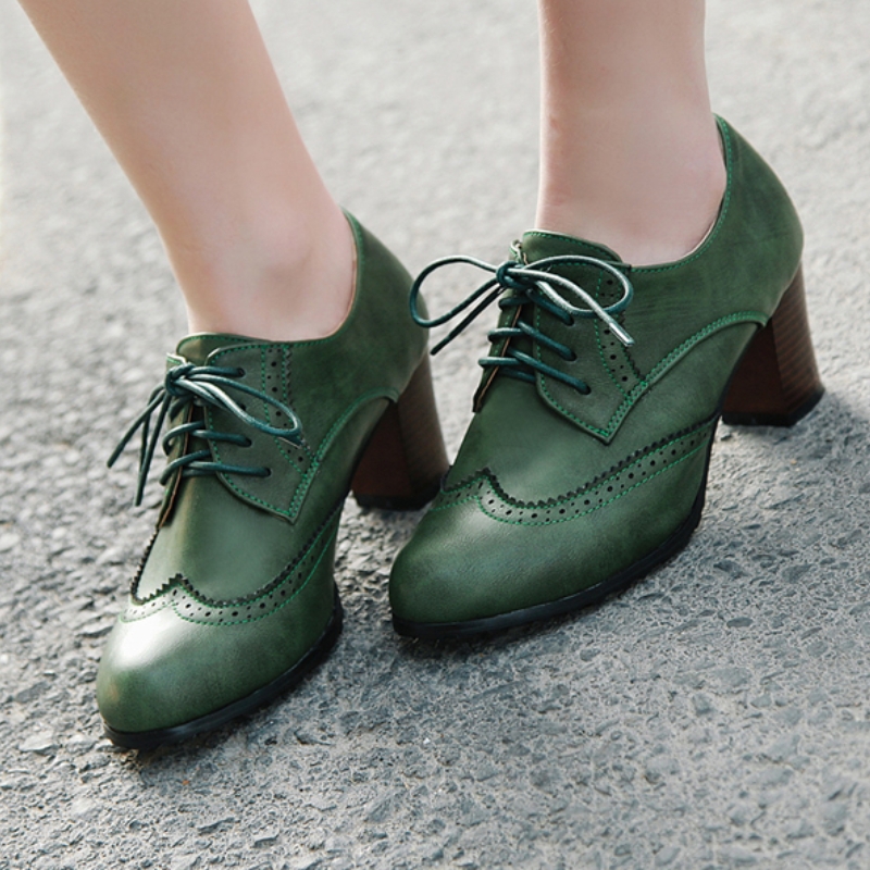 Scarpe fannullone con tacco al - Guipure Lace Panel recensione e prezzo