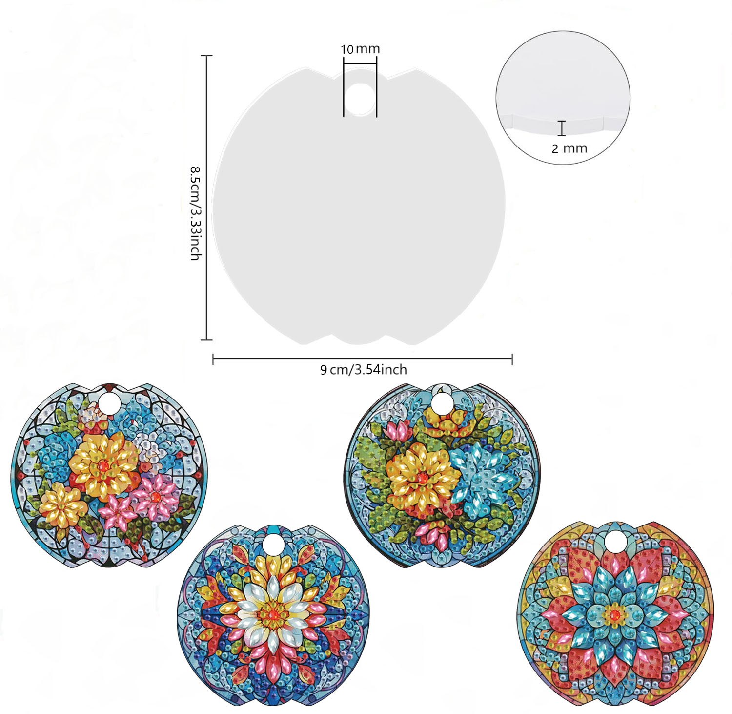 Kit artistico con diamanti flo - Craft Embellishments recensione e prezzo