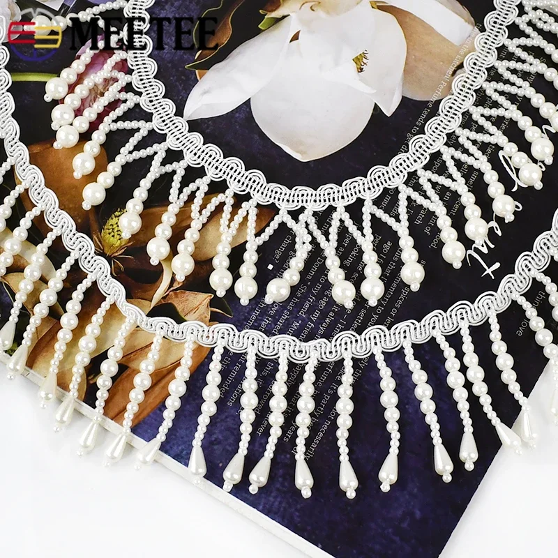 1/2 Metri di Perle In Rilievo  - Fringe Ribbon Sewing recensione e prezzo