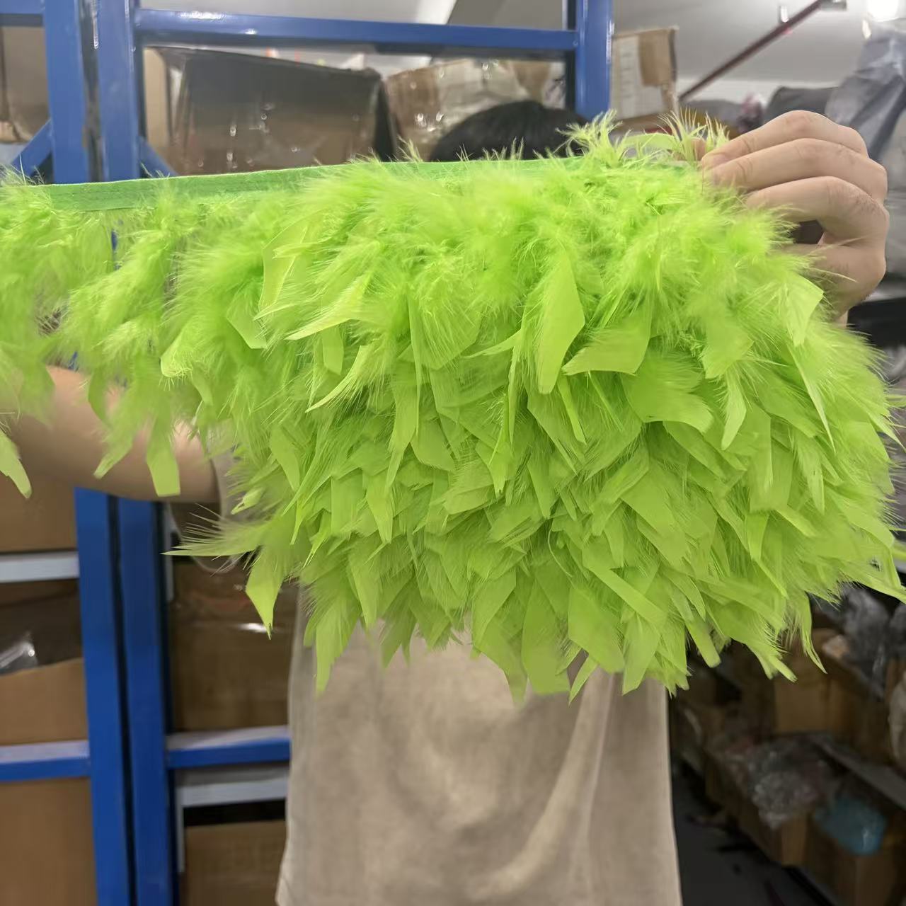 Nastro di Piume di Marabù Natu - Feather Trim Marabou recensione e prezzo