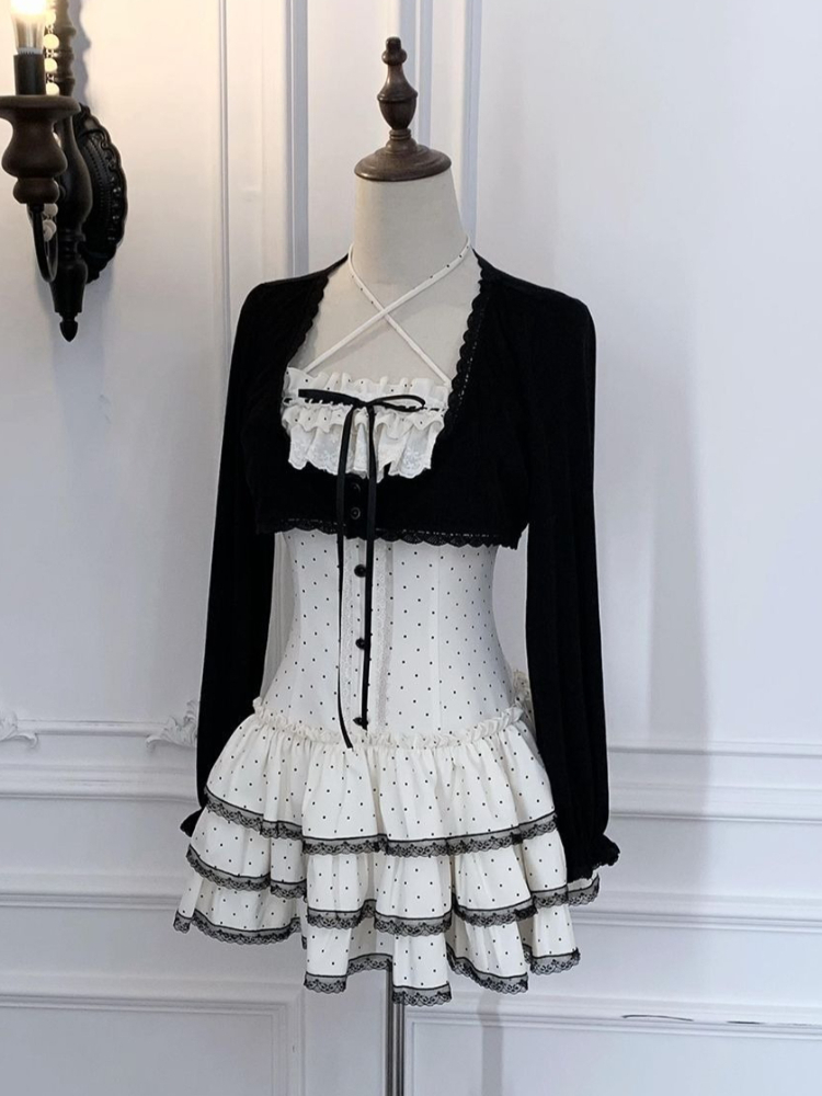Set Abito Camisole Coquette Sw - Elastic Lace Trim recensione e prezzo